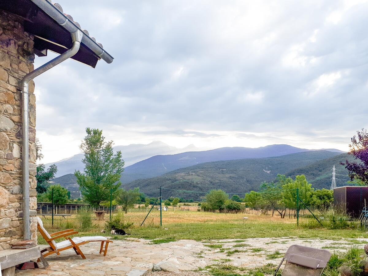 Albergue A'Noguera Castiello de Jaca Eksteriør bilde